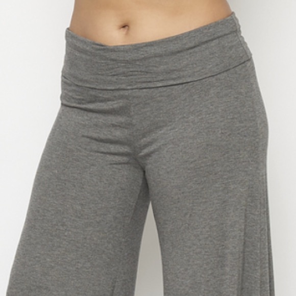 ❤️LAST NEW XL Charcoal Gray Palazzo Pants - Picture 2 of 7